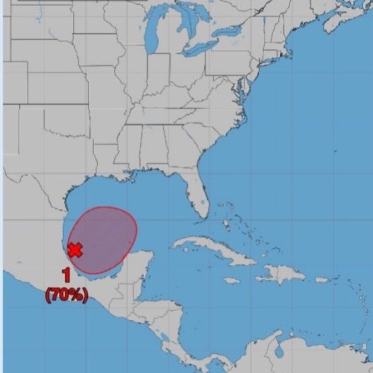 samuel_garcias's tweet photo. Atentos. Posible formación de tormenta tropical en el Golfo de MÉXICO.

Seguimos informando https://t.co/5wcUUnyJ8L