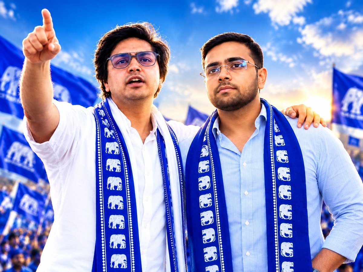 dr_adrenaline19's tweet photo. एक बार फिर @AnandAkash_BSP जी की बसपा में वापसी और साथ ही राष्ट्रीय संयोजक की जिम्मेदारी
वहीं @IshuAnandBSP जी ने बिना किसी पद की अपेक्षा के संगठन के लिए काम करने और बहन जी और भाई आकाश आनंद जी का हर कदम पर सहयोग करने का संकल्प व्यक्त किया है 
माननीय बहन मायावती जी का बहुत-बहुत आभार। 🙏🏽💙
#धन्यवाद_बहनजी