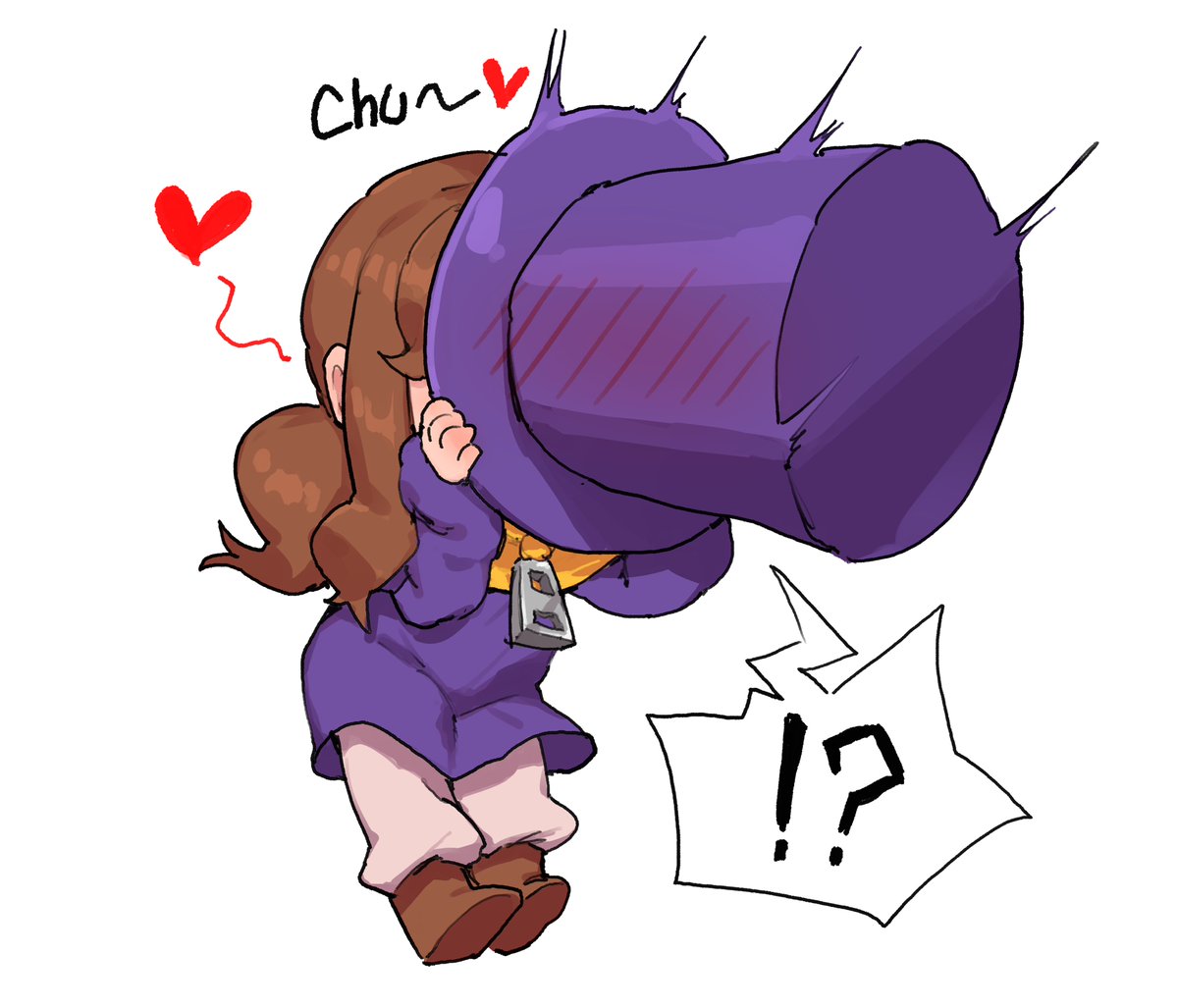 rirokuno's tweet photo. Yuri...But Hat kid https://t.co/5cf7xQiYZZ