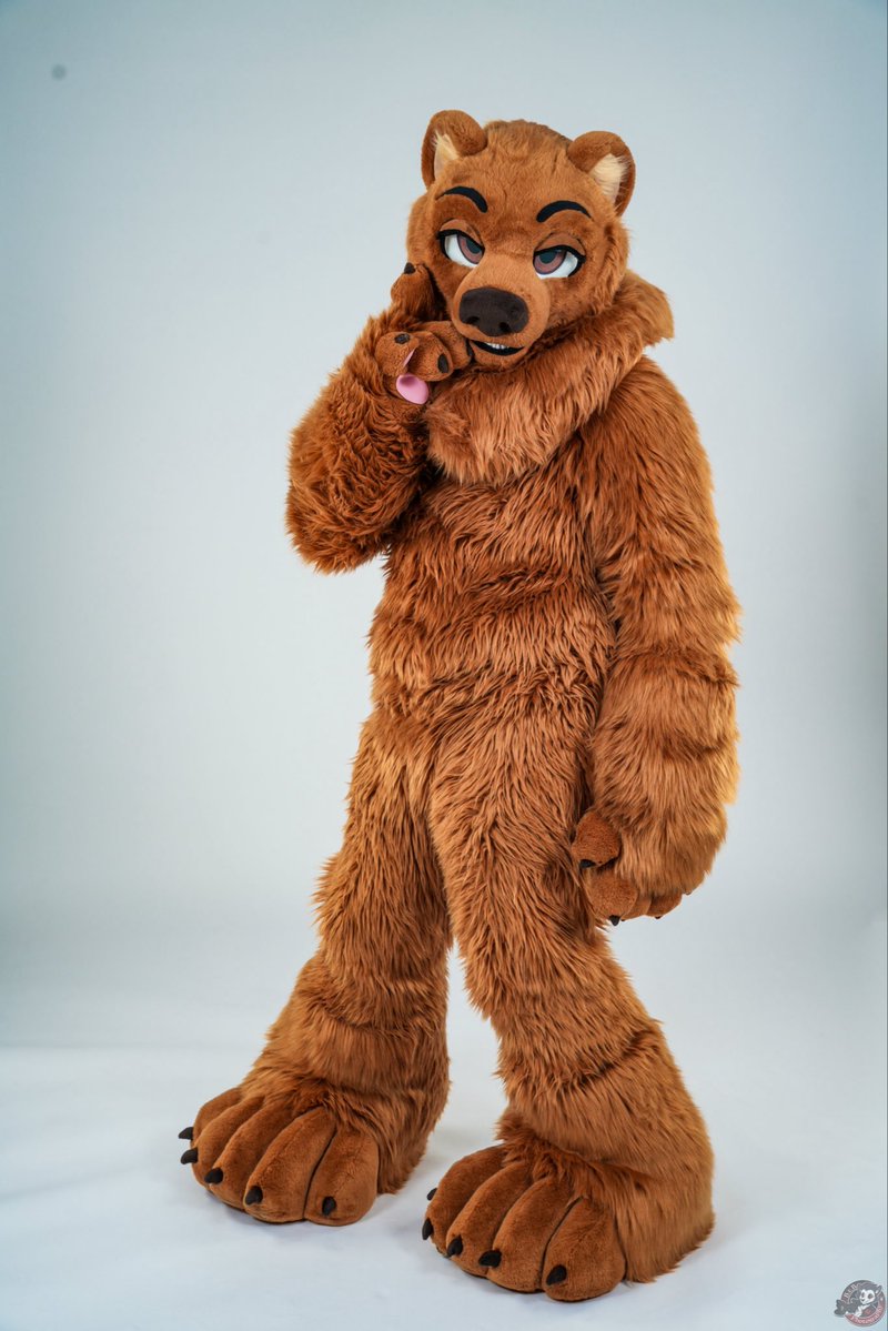 meekthebear's tweet photo. You are all so adorable! It’s cute watching you fawn over being the bears victim~ good boys and girls who would be perfect suit stuffing for a day, or two, or…. 😘 https://t.co/6aGT6tbbgr