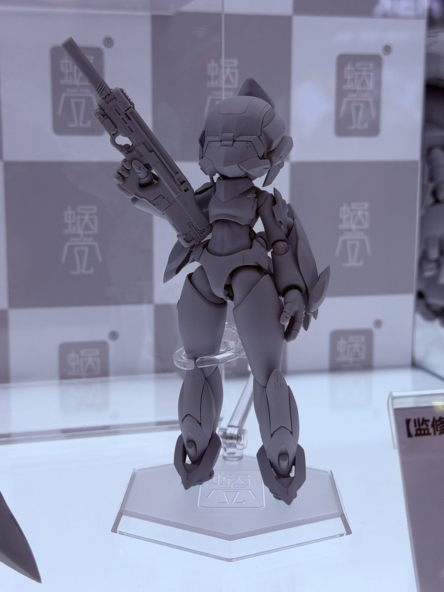 TRISKELE_HOBBY's tweet photo. 【上海WF2026会場・Snail Shellブース④】
『メスガキシリーズ』は後続の構想あり。大型サポートメックの参考展示も。
《当店のSnail Shell 販売/予約ページ》
https://t.co/Do8L7tElzl
#TRISKELE_HOBBY
#蜗之壳
#蝸之殻
#Snailshell
#ファンタジーフィギュアで遊ぼう
#上海WF
#上海WF2026
#上海WonderFestival
#上海WonderFestival2026