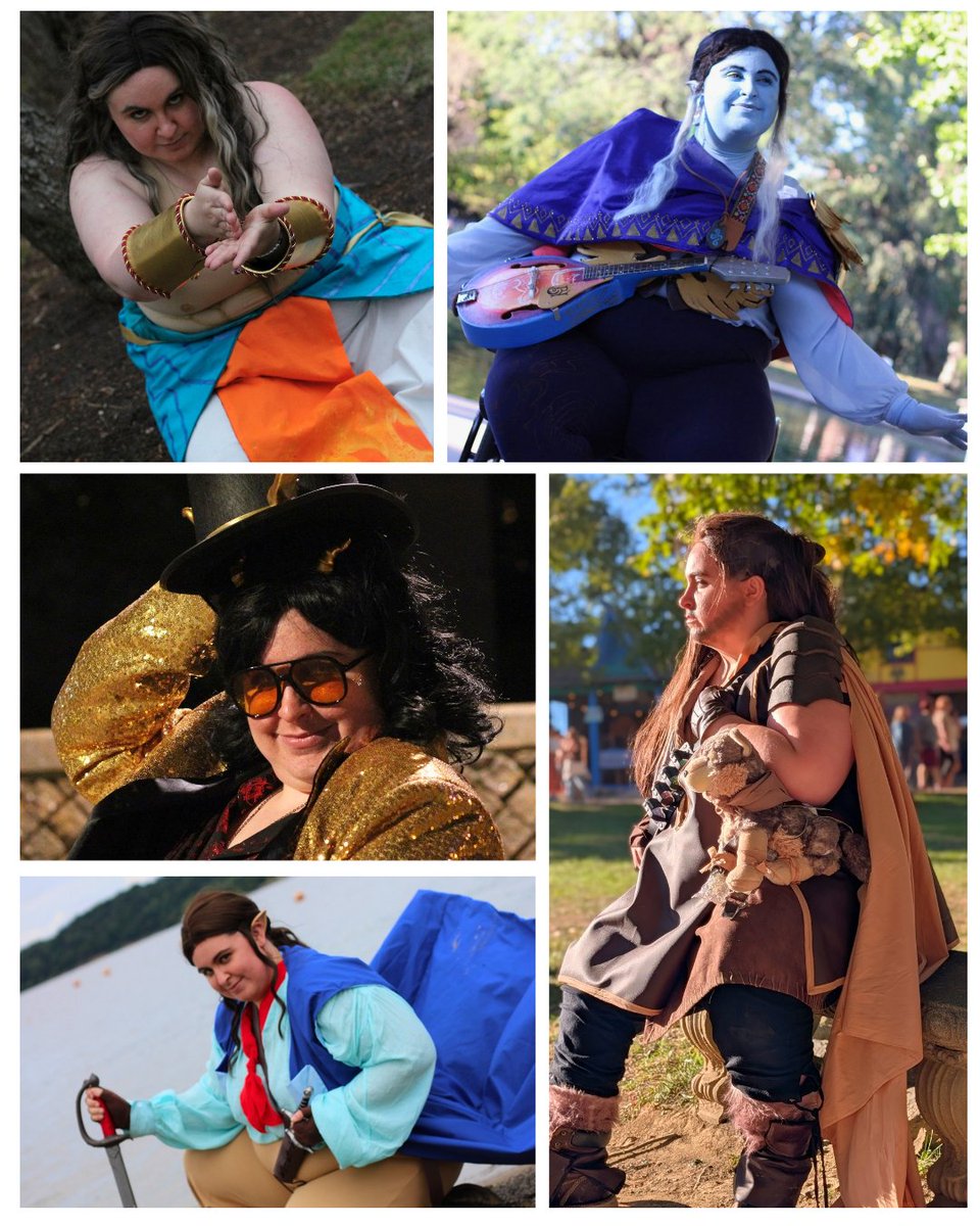 thishasbeencary's tweet photo. And with the completion of Kattigan Vale... I've cosplayed every Robbie Daymond Critical Role character. β
π€― Cerkonos, Dorian, Malvolio, Sabian, and Kattigan are all @CriticalRole characters played and/or voiced by @robbiedaymond
#criticalrole #criticalrolecosplay https://t.co/nBQUnXiEz8