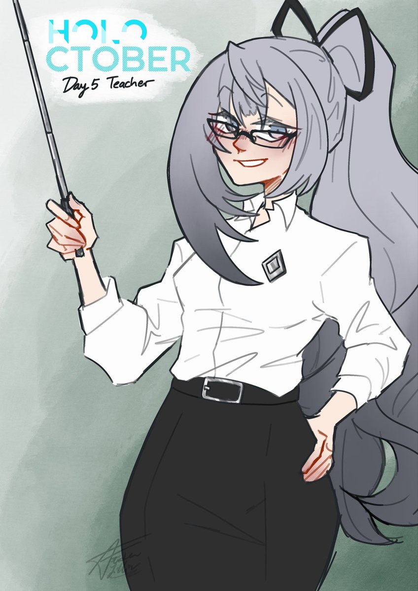9aidenf's tweet photo. #holoctober Day 5 Teacher!
#zetacrylic https://t.co/U8II6dNAwV