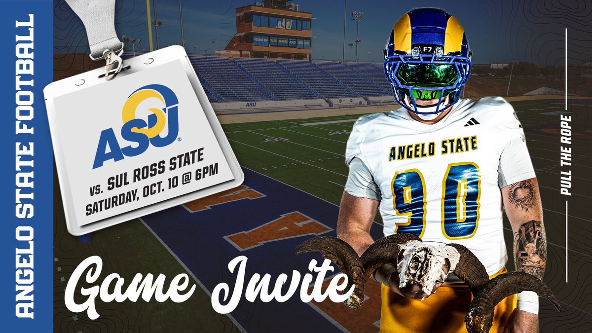 teranceking20's tweet photo. Thank you @RobMessinger for the game day invite! Really appreciate the opportunity. Can’t wait to be there! 🏈🔥
@Coach_Sims 
@coachrob0718 
@Monterey_Sports 
@AngeloStateFB 
@CoachWhiteDB1 
@CORESportsRec 
@806hsscmedia 
@JGonzalesJr10 https://t.co/fAgSs83gx5
