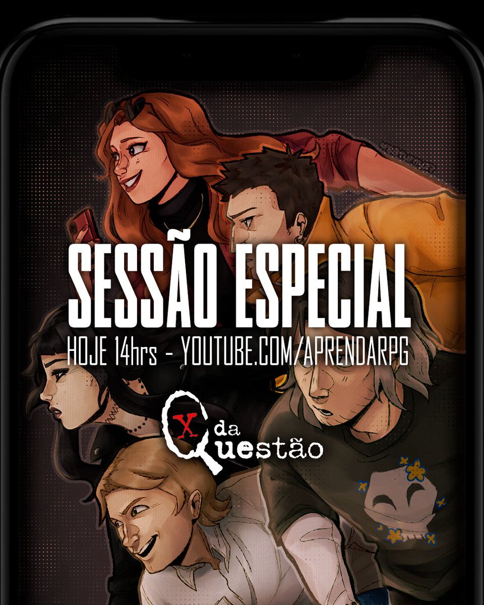aprendarpg's tweet photo. SESSÃO ESPECIAL

Hoje começamos as sessões solo da reta final de  #XdaQuestãoRPG, começando com o Episódio da Ayla, exclusivo para membros D12 💫 ou mais 

Estreia hoje 14hrs no youtube!

Arte por @saturny27

Link abaixo �� https://t.co/mH2hgs1Ym6
