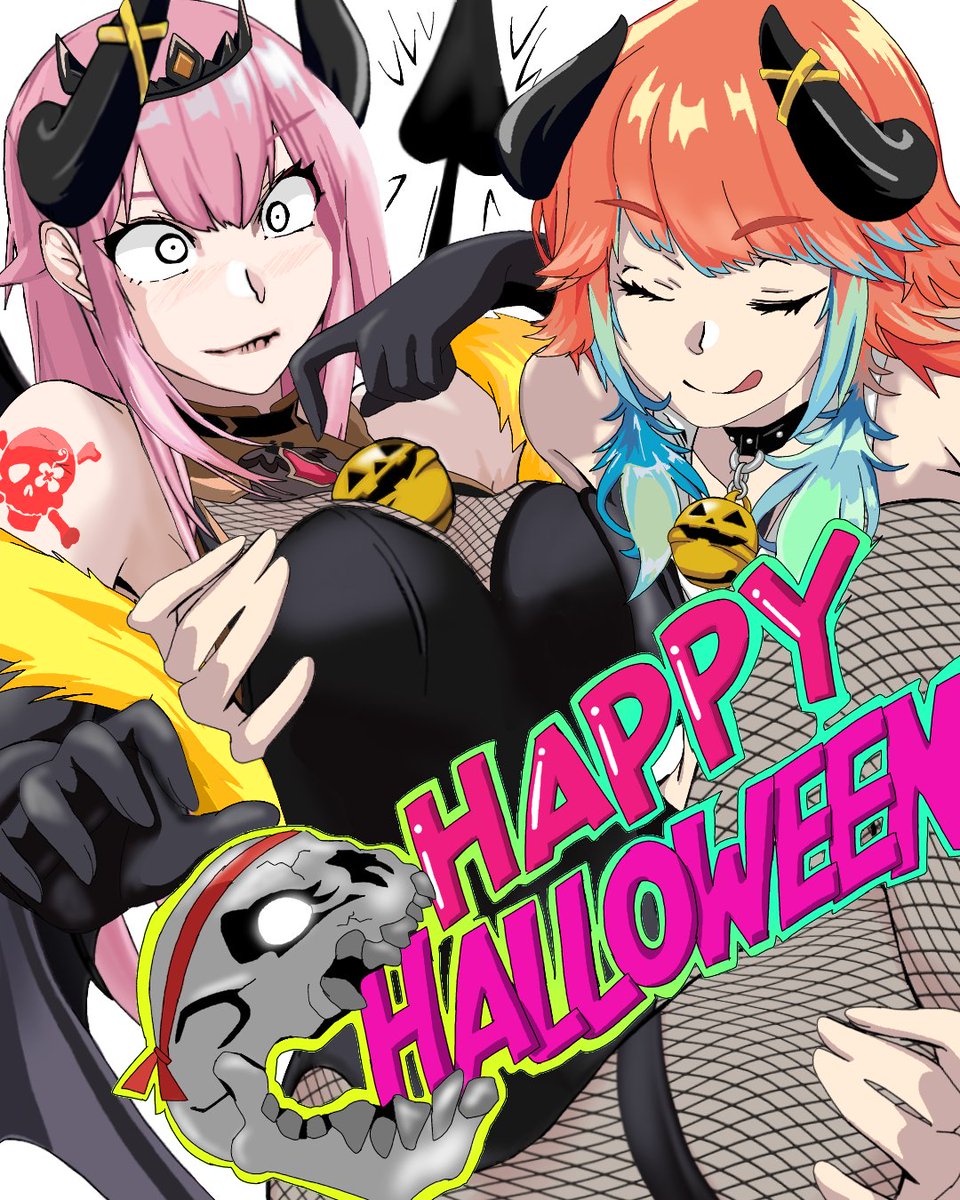 GakushaJP_321's tweet photo. This is truly Happy Halloween.💓 #callillust #KFPicasso https://t.co/9O55RXED9R