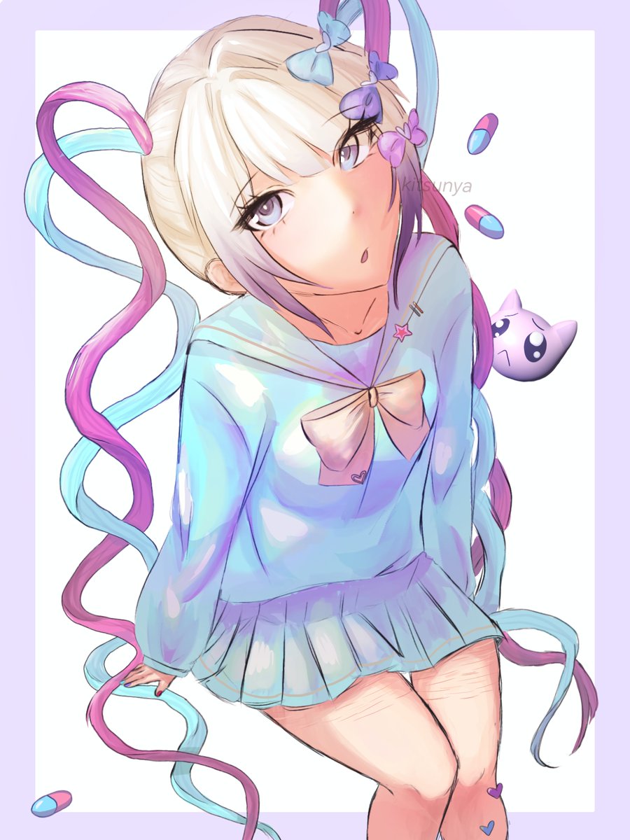 kitsunyaa_'s tweet photo. #digitalart #kangel #NEEDY_GIRL_OVERDOSE #fanart https://t.co/AYOVuhYxtX