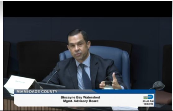 Vince_Lago's tweet photo. We had a productive Biscayne Bay Watershed Management Advisory Board meeting last week. Improving the water quality and health of Biscayne Bay remains a top priority for the City, County and State. As Vice Chair, it is a privilege to serve alongside this dedicated board! https://t.co/cQAc9DwdYN