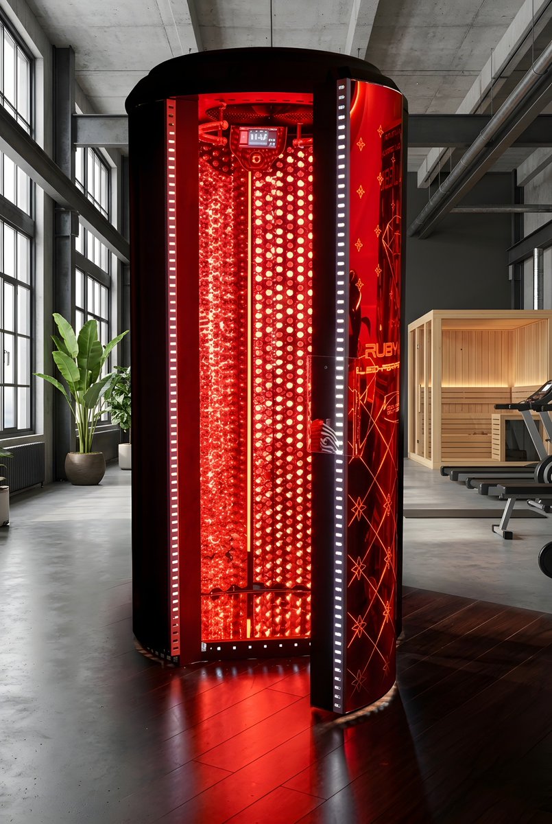 SmartSolarium's tweet photo. 🔴 This is not just red light.
RUBY ARES PRO delivers full-body, multi-wavelength photobiomodulation with:
633 nm • 660 nm • 850 nm NIR
Built for recovery, performance and advanced wellness.
Go full body. Go ARES.
#Photobiomodulation #RedLightTherapy #Biohacking https://t.co/1ltNpmhYR4