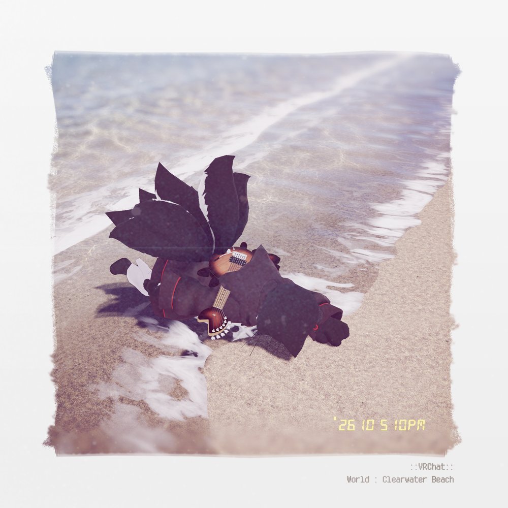 resemble90's tweet photo. 🌊🐈‍⬛
#VRChat #vgaro3D https://t.co/exHWwS0DMD