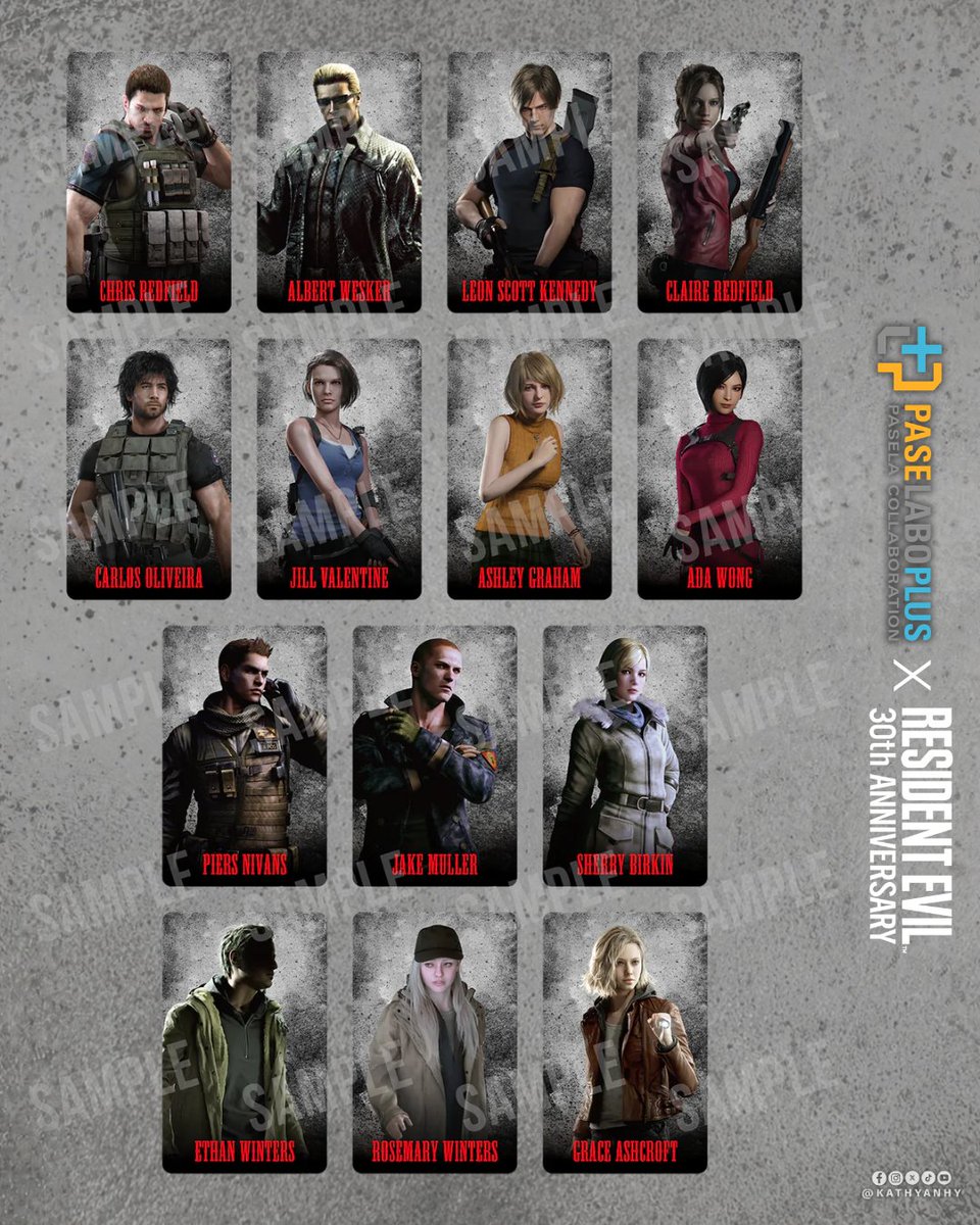 kathyanhy's tweet photo. Pasela Resorts × Resident Evil: Full Menu for the 30th Anniversary Collaboration 🍽️

To commemorate three decades since the release of the first Resident Evil, Pasela Resorts and Capcom have confirmed a special collaboration that will feature themed menus, exclusive gifts, and a total immersion in the series’ universe.

BIOHAZARD 30th ANNIVERSARY — PASELA RESORTS COLLABORATION MENU 🍽️

🔹 Zombie’s Eye Keema Curry — ¥1,800 (~$12.60)
A dish that harkens back to the series’ origins: a spinning zombie eye. A keema curry with intense spices.
- Ingredients: Keema curry, rice, hard-boiled egg, black olives, red bell peppers, tomatoes, fried onions, paprika, and chili flakes.

🔹 30th Anniversary Special Umbrella Margherita — ¥1,650 (~$11.55)
A Margherita pizza inspired by the Umbrella Corporation—the origin of the story—with tomato sauce and plenty of cheese. Drizzle on the basil sauce that evokes the T-Virus and enjoy.
- Ingredients: Pizza dough, Cheese, Tomato sauce, Basil sauce.

🔹 Duke’s Kitchen: Bird and Beast Energy Platter — ¥1,650 (~$11.55)
Order from Duke’s Kitchen menu… It’s said to have a permanent effect.
- Ingredients: Fried chicken, Roasted pork, Chives, Shimeji mushrooms, Minced garlic, Soft-boiled egg, Hot sauce, Dried parsley.

🔹 Umbrella Corporation Special Parfait ~ With Antidote ~ — ¥1,200 (~$8.40)
A special dessert endorsed by the Umbrella Corporation. In case of emergency, use the included vial.
- Ingredients: Coffee jelly, raspberry sauce, whipped cream, sponge cake, chocolate ice cream, strawberries, cocoa cookies, mint leaves, chocolate candies, blue lychee syrup.

🔹 Biohazard Special Petit Honey Toast — ¥1,200 (~$8.40)
A small honey toast commemorating the 30th anniversary. Eyes watching you, scattered debris… Immerse yourself fully in the world of Resident Evil.
- Ingredients: Small honey toast, chocolate whipped cream, cocoa cookies, mint leaves, blueberries, lychee, honey, Monaka wafer.

DRINK MENU 🍹

🔹 Chris’s Russian Herb Coke — ¥990 (~$6.95) — Contains Alcohol
Chris, a tough guy who fights bioterrorism, and his inner kindness, expressed through healing herbs.
- Ingredients: Vodka, green apple syrup, cola, mint leaves, rosemary.

🔹 Leon’s Refreshing Mojito Mint — ¥990 (~$6.95) — Contains Alcohol
A refreshing mint mojito inspired by Leon, with a subtle hint of sweetness from Chardonnay, evoking his kinder side. “The story of my life…”
- Ingredients: Rum, Chardonnay syrup, mojito syrup, soda, lime, lemon, mint leaves.

🔹 Jill’s Chocolate Cream Tapioca — ¥880 (~$6.15) — Non-Alcoholic
A creamy, sweet tapioca with a lychee aroma, inspired by Jill’s deep blue outfit.
- Ingredients: Milk, blue lychee syrup, whipped cream, chocolate sauce, tapioca, chervil.

🔹 Claire’s Red Cranberry — ¥880 (~$6.15) — Non-Alcoholic
A sweet-and-sour drink in Claire’s signature red color. Like her brother Chris, she is energetic and determined, tackling bioterrorism with firmness and kindness.
- Ingredients: Strawberry syrup, Chardonnay syrup, cranberries.

🔹 Ada’s Cocktail Sangria — ¥990 (~$6.95) — Contains Alcohol
Made with plenty of fruit, it reflects the personality of Ada, the multifaceted agent. A sangria whose flavor changes with every sip.
- Ingredients: Red wine, cranberry juice, fruit cocktail, mint leaves.

🔹 Grace’s Relax Drink — ¥880 (~$6.15) — Non-Alcoholic
A special yuzu tea prepared to face the coming terror—for when you want to calm down.
- Ingredients: Yuzu tea, lemon, mint leaves, powdered sugar.

🎁 Gifts with Purchase
- For each main dish or dessert: 1 random postcard from a set of 10 designs, featuring covers from classic issues and 30th-anniversary artwork.
- For each drink: 1 random collectible card from a set of 14 designs.

📅 Event Dates
The event will take place from October 13 to December 7, 2026, at locations in various cities across Japan. Monster Hunter Tavern, at its Tokyo-Akihabara and Osaka-Namba locations, will participate through November 30 with a limited selection of dishes, while the remaining locations—Akihabara Denki Gai, Ueno Koen Mae, Yokohama Kannai, Shinjuku Yasukuni Dori, Shibuya, and Namba Dotonbori—will continue the promotion through December 7. Paselabo Akihabara will serve as a pickup point for takeout drinks.

#RE30th #ResidentEvil #ChrisRedfield #LeonKennedy #REBHFun