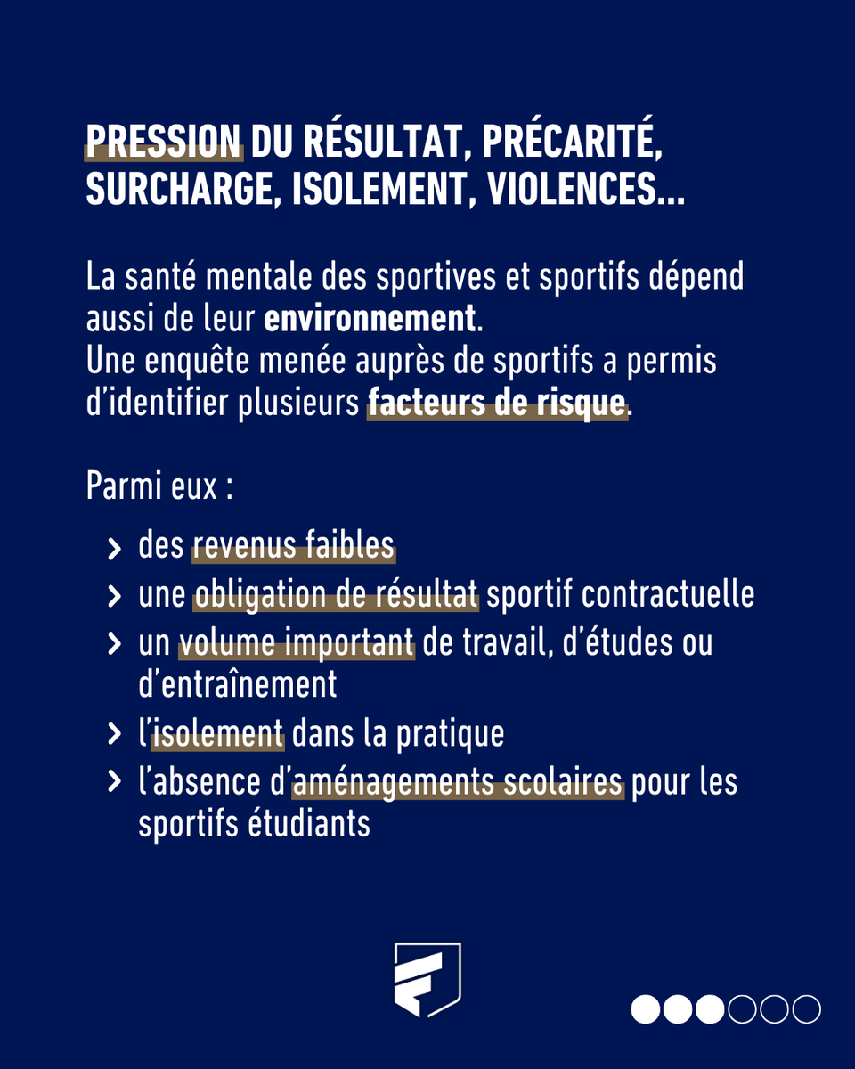 FNASS_'s tweet photo. Pression de la performance, précarité, reconversion, exposition médiatique, mais aussi ressources psychologiques, soutiens humains, financiers et matériels : mieux comprendre ces facteurs nous permettrait de construire des environnements plus protecteurs pour les sportifs. https://t.co/QcoMnJxnaL
