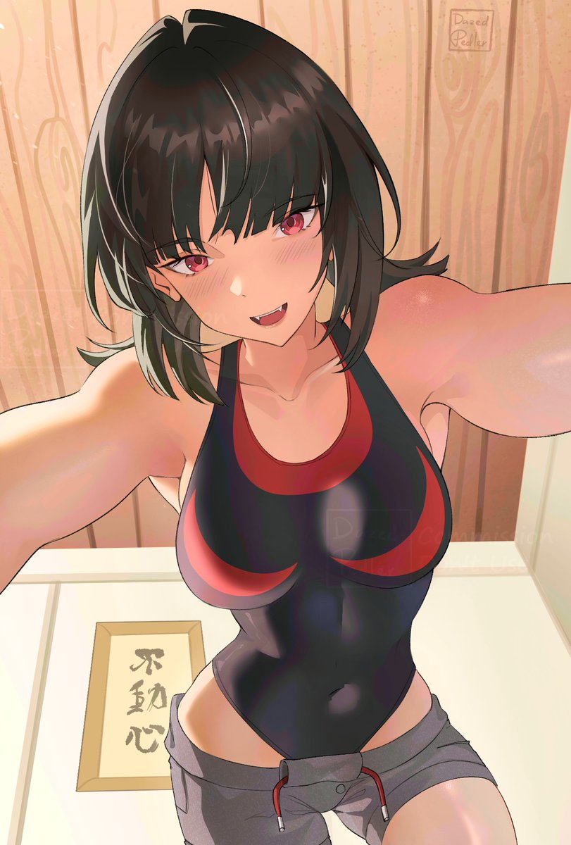 dazed_p's tweet photo. Fanart Commission for @SamuelChretien4

Zinnia wont let you run away so easily～
#Pokemon #Zinnia #Pokemonartㅤ https://t.co/h7GQoa2Rtt