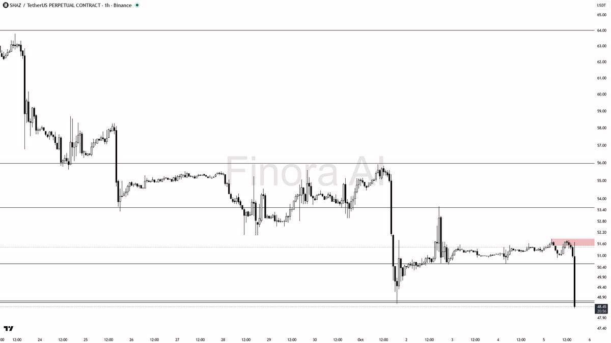 ⚠️ $SHAZ dives 3.6% in 15m with volume doubling—momentum or just a dead cat bounce? 🧵👇 
 [📷](https://pbs.twimg.com/media/HT3vXa4WMAAv_l3.png) https://pbs.twi