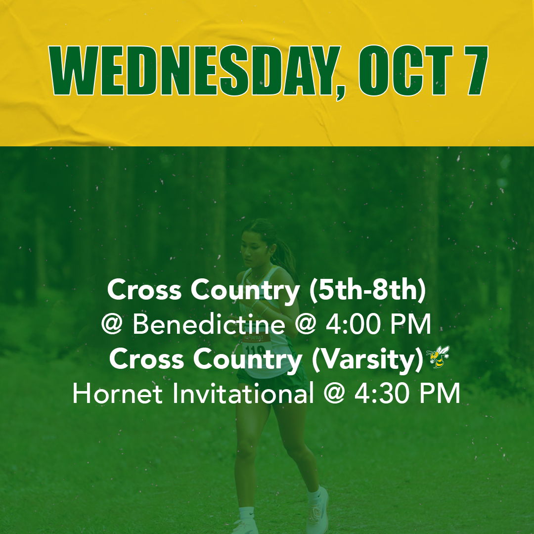 SCDS_Athletics's tweet photo. light week ahead before fall break!
#scdsathletics #hornetpride #swarm #savannahcountrydayschool https://t.co/bIcaVhvVNw