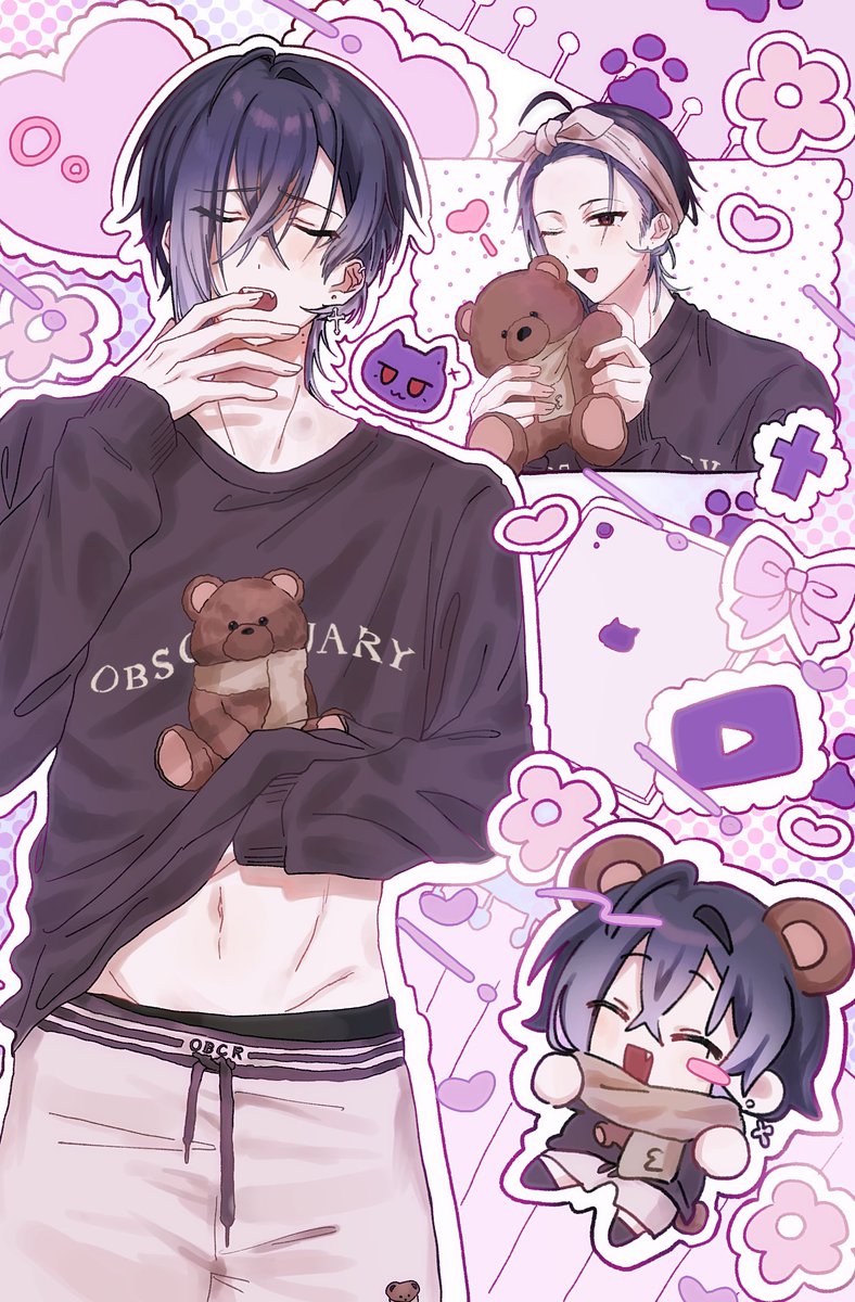 roro_tkdb's tweet photo. 部屋着💛💜 https://t.co/MSmm5lJMZq