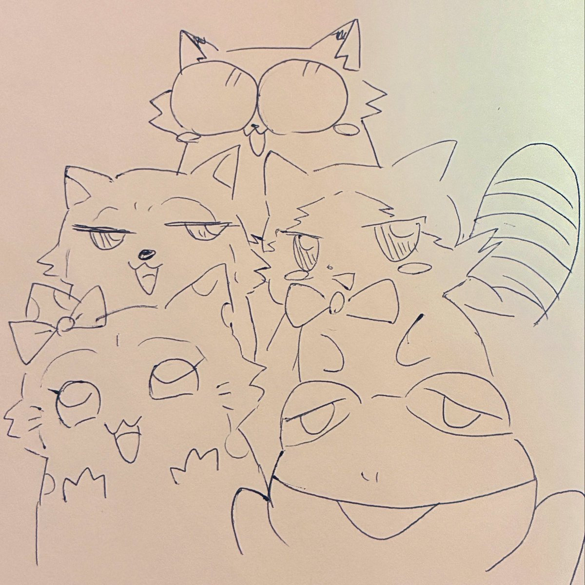 fox_ojisan's tweet photo. 🦝🐱🦊🐸 https://t.co/BU62Z6wCZr