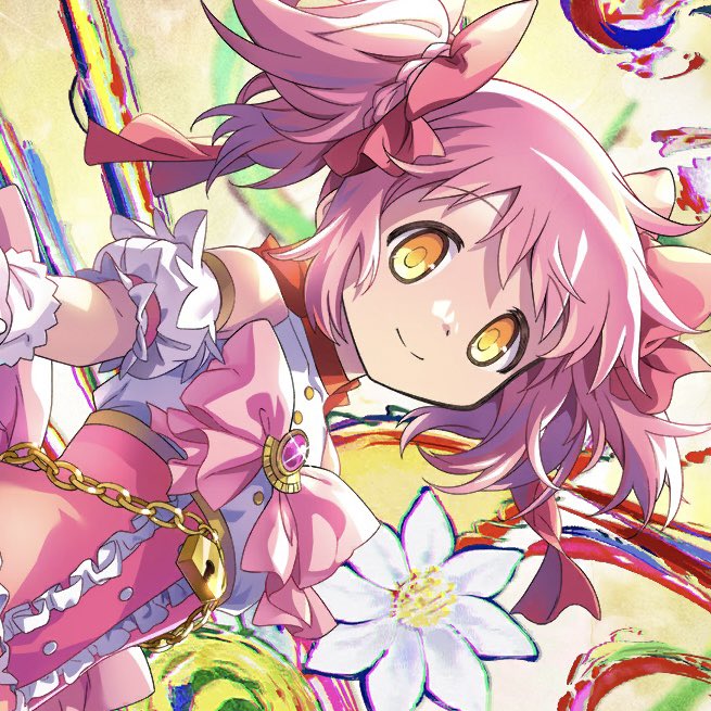 madokaslove's tweet photo. i think anyone in their right mind understands that it wasn't madoka in that moment. because even in exedra you can notice the difference between kaitendoka's golden eyes and madokami's – the first has a doll-like feel, while the second has that pure gentleness and kindness https://t.co/V8PUv9m7HI
