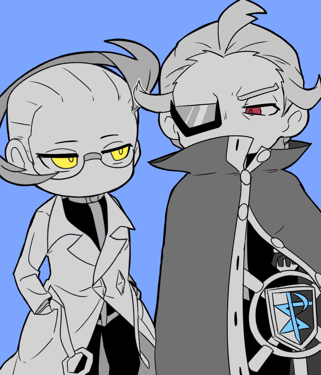 SUTA_ga's tweet photo. 会話しない2人の絵を描きすぎで https://t.co/LMa5yqz4FS