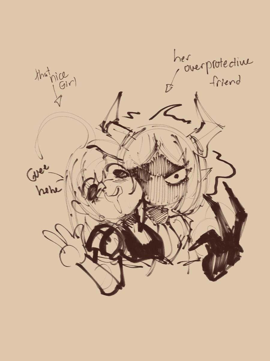 kyoppoi's tweet photo. another surprise doodle by 🎨@NLewdgami 

I feel the gentle warmth emanating from behind 🥰 @LoyallyCh 

#kyoppoiArt #DrawLoyally https://t.co/h3HZNqZDdB