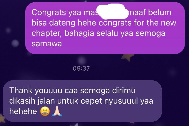 ibukitacardib's tweet photo. Saking baik baiknya gue putus tuh gue sampe diundang ke nikahannya wkwkkw https://t.co/csDwKvnYnh