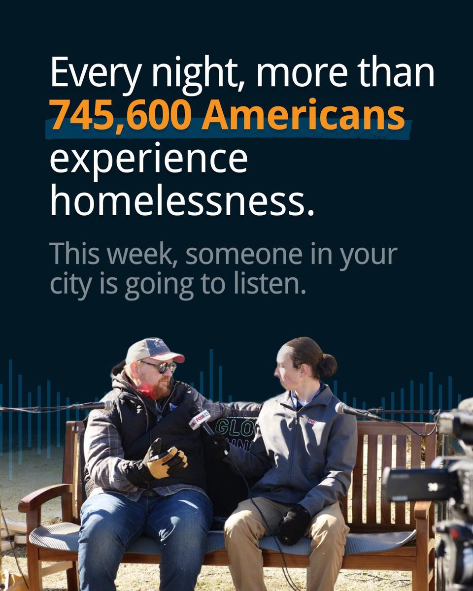 karlpettit's tweet photo. 745,650 people. Every single night.

This Thursday, Karl and Mike sit on a bench in Pocatello for 24 hours to hear their stories ﬁrsthand — from neighbors experiencing homelessness, program graduates, pastors, Pocatello oﬃcials, and more.

These conversations are free to watch. And they might change the way you see your Pocatello. Tune in live October 8–9 → LIVESTREAM LINK https://t.co/BSRWpzylku
#ConversationsOnABench #COAB2026 #Pocatello