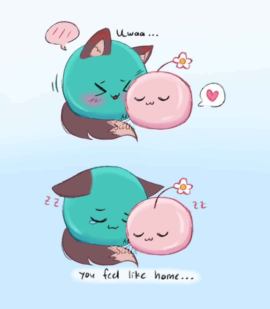 mocha_2233's tweet photo. ✧˖°. Day 5 ✧˖°. #valktober #valktober2026
Cuddles 💖
You must be tired, let’s rest for a while ❤️🩹
#BringValkoBack https://t.co/FvvdNu63gS