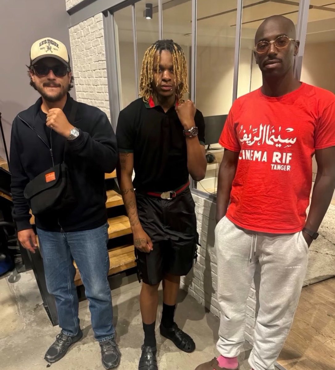 lapreskription's tweet photo. 🚨 NEKFEU X ZÉQUIN X ALPHA WANN !

Les trois artistes ont été aperçus ensemble en studio. 

Une collaboration se prépare 🤯 https://t.co/ZspIQKOmE6