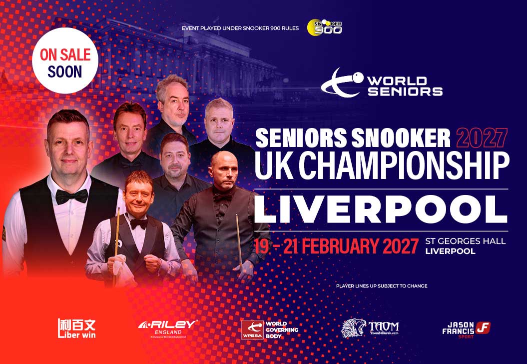 WorldSeniors's tweet photo. YOUR CHANCE TO PLAY AT THE UK SENIORS CHAMPIONSHIP! 🇬🇧

There is still time to enter the qualifying event in Reading where the winner will compete alongside Jimmy White and more at the UK Seniors Championship in Liverpool!

Enter now 👇

https://t.co/js3I9rK8cN

#SeniorsSnooker https://t.co/eNwXVBVg1Y