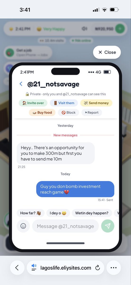 Wizddm's tweet photo. Me when no get reach 1m for the game 😂😂😂 https://t.co/nCJctT80jB
