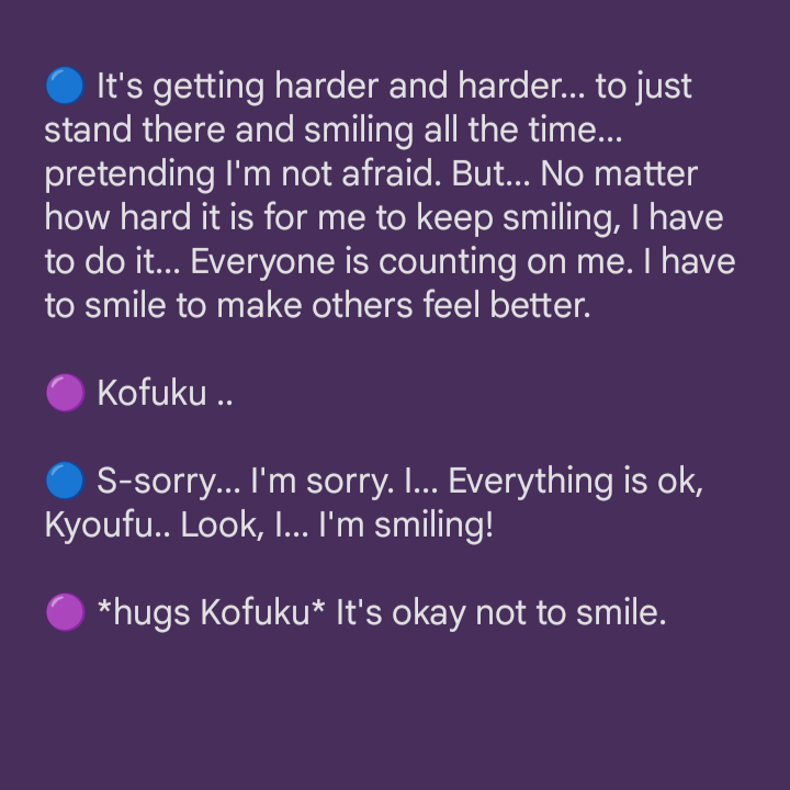estel_fox's tweet photo. #.exetober Day 5 - You can't run
...from your actual feelings
It's okay not to smile
#RevengeDLL by @Aoshi_ba0905
#guardiansofX #Kofuku #Kyoufu https://t.co/ZPsqUkPZaP