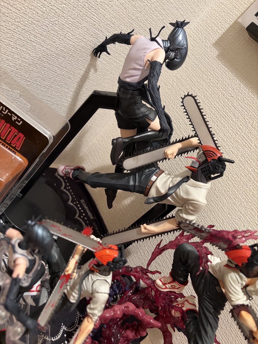 crudepop1's tweet photo. プライズフィギュアとは思えないデカさ
クオリティも上々で満足！
#チェンソーマン
#chainsawman https://t.co/ruRuTMTIm1