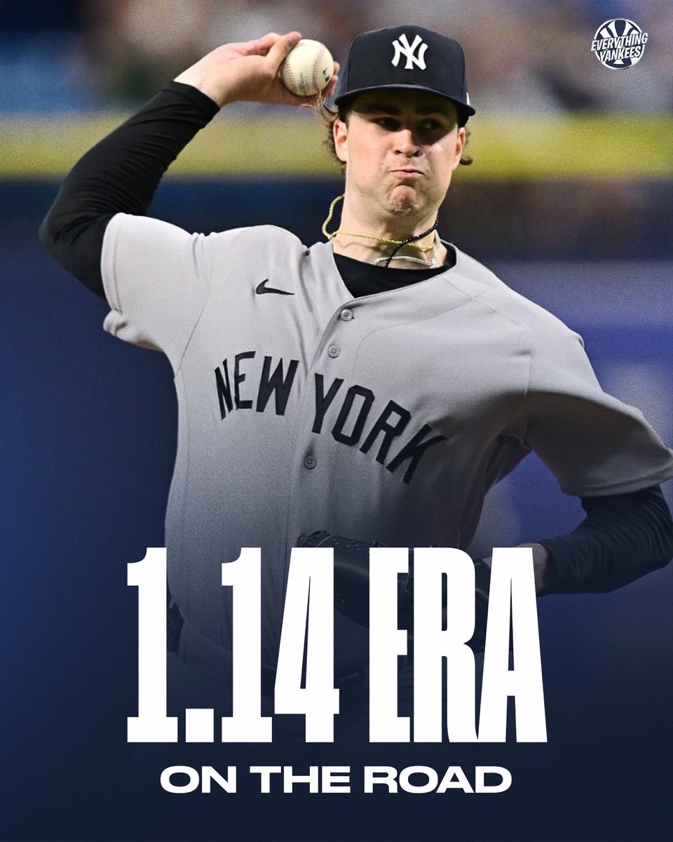 eyyankees's tweet photo. No pitcher has been better on the road than the guy going for the Yankees tonight. https://t.co/obkdL9Wxjc