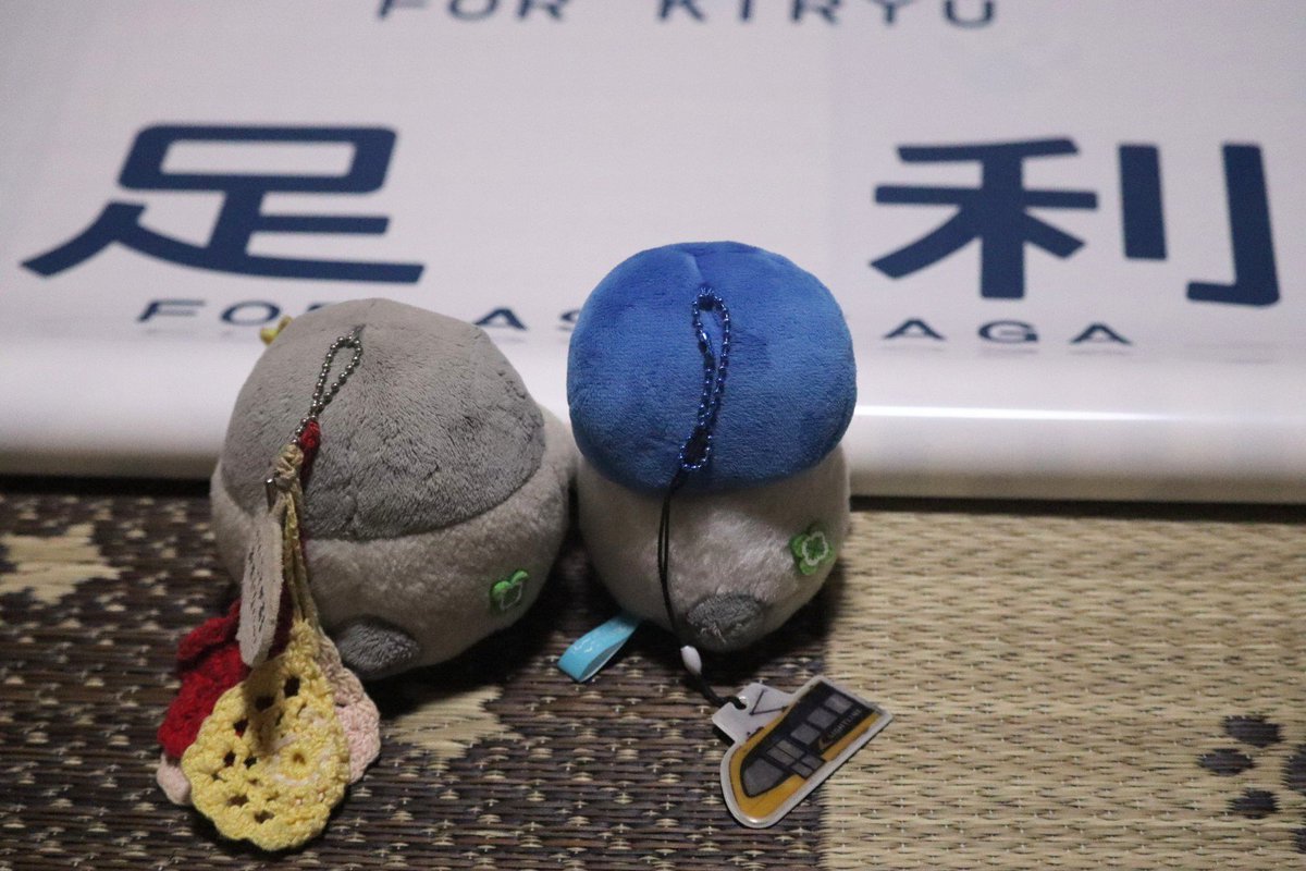 ryama625ud's tweet photo. #我が家の自慢のコウペンちゃんを見ていきませんか

駅員コウペンちゃん
（ぼくのは、ライトラインのチャームつけてます）
お星さまステッキちゃん
（恋人からの編みチャームつけてます） https://t.co/XkFYP1gRb7