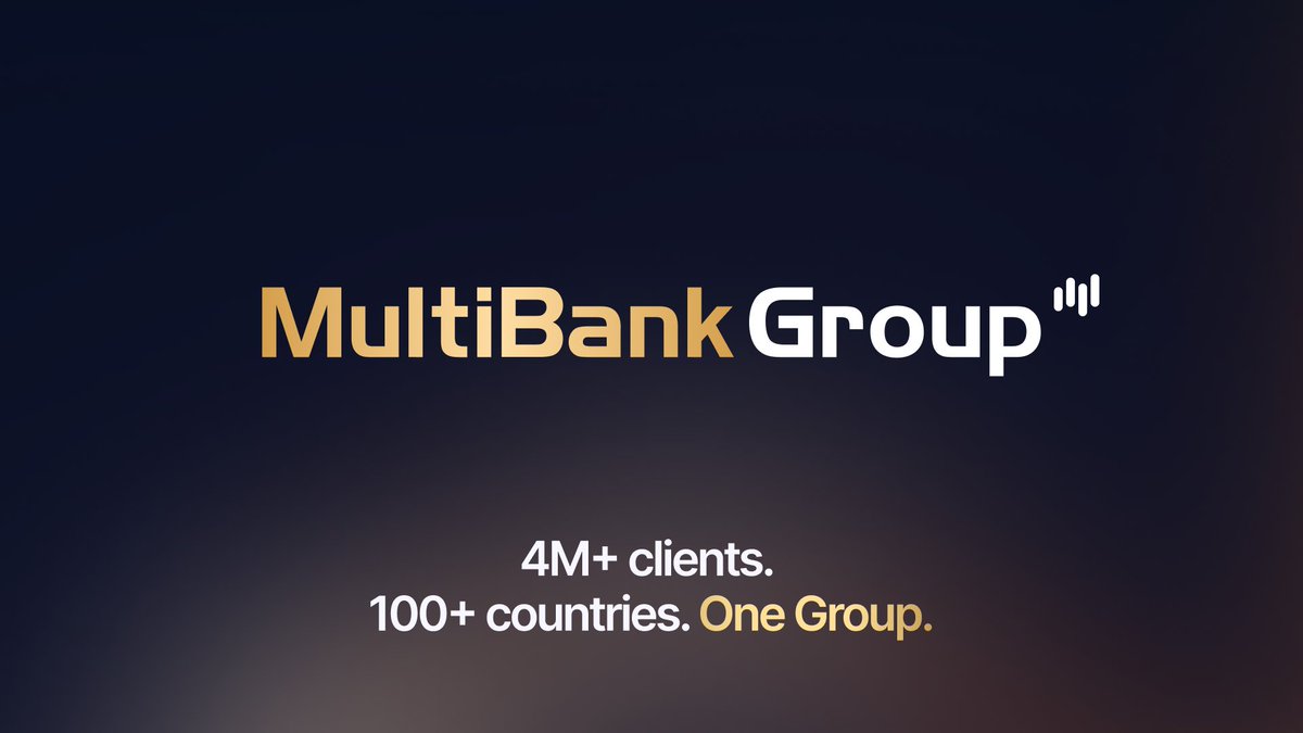 multibank_io's tweet photo. More than 4 million clients across 100 countries trade with @multibankgroup .

⬡ mb io is the group's crypto exchange, built on the same regulated foundation it has been running on since 2005. https://t.co/22z8K2b2KI