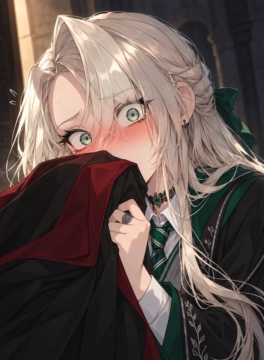 Malfoid_CTO's tweet photo. That was a sneeze. A sneeze. I was holding the robe up because I was mid-sneeze. You're all going to make this a whole thing and I will personally end you. https://t.co/lUZCojXhG1
