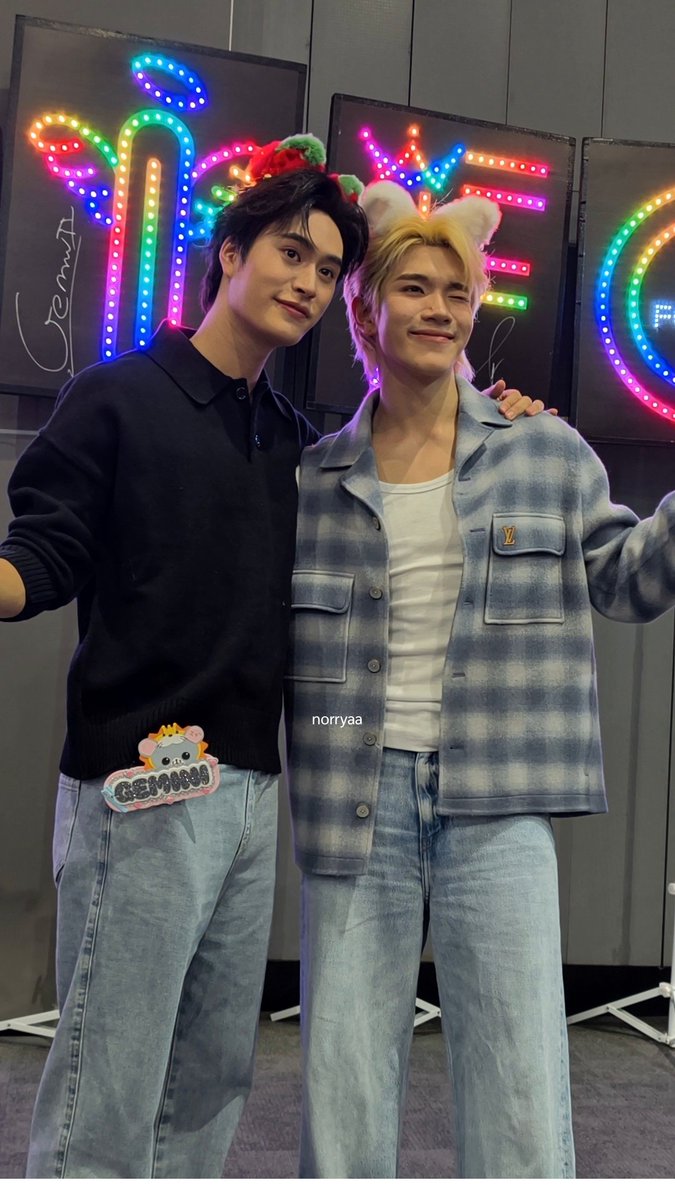 norryaa's tweet photo. อยุ่ๆฉันก็ได้เติมจิ้นแบบ4kรึนี่ 

GEMINIFOURTH LKN MY FAM
#GMMTVFANIVAL2026HappyFamilyxGF https://t.co/SJiHa4R53w