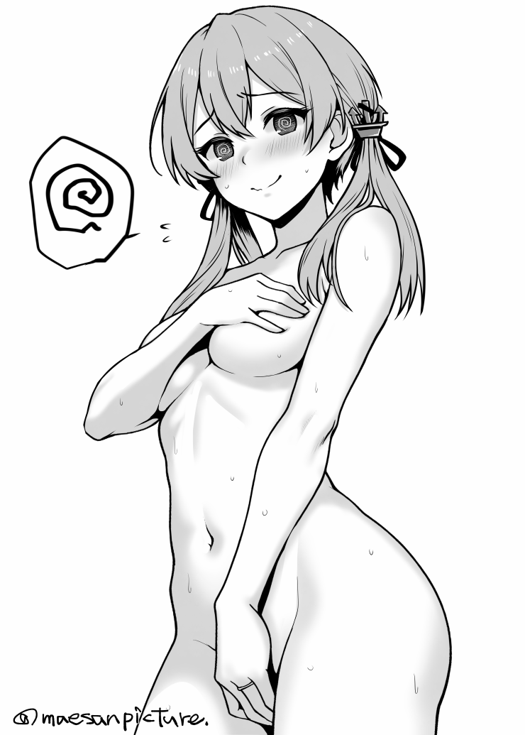 rnae_sensual's tweet photo. 「…そんなに見つめられると恥ずかしいですよ～…」 https://t.co/LqJ7CzmlDI