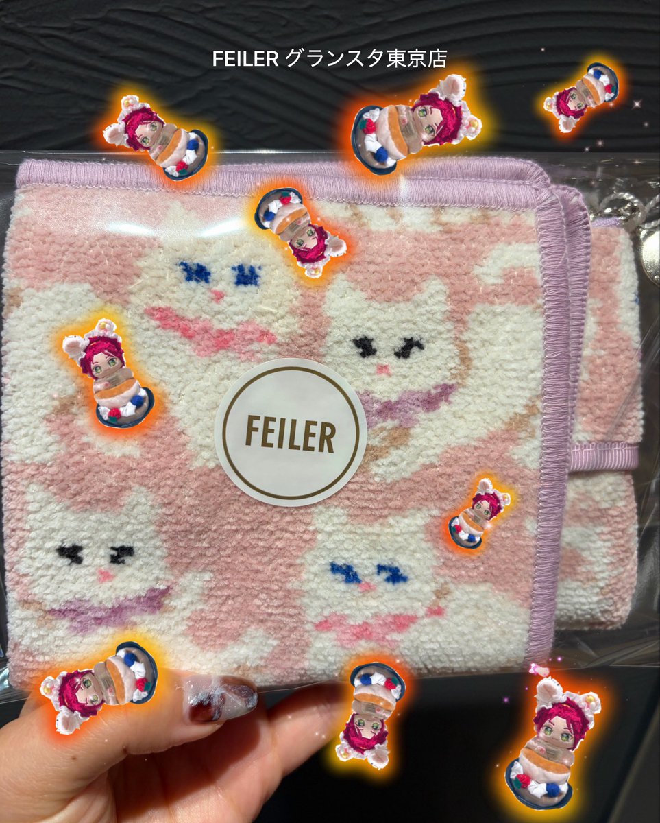 kaisendon_usa's tweet photo. 念願のﾓﾌ🐱ﾁｬﾝ購入できた 𝚑𝚊𝚙𝚙𝚒𝚗𝚎𝚜𝚜໒꒱· ﾟ🎉🎉🎉
(寂しかったからうちの衣更のスタンプ添えてみた) https://t.co/WJaTItDxBm