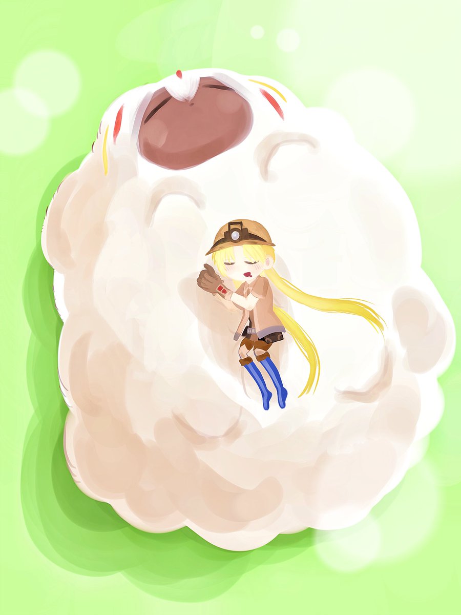 zlo1py_404's tweet photo. でっかいファプタの上で昼寝したい(FA)
 #メイドインアビス https://t.co/D00XIsDOfj