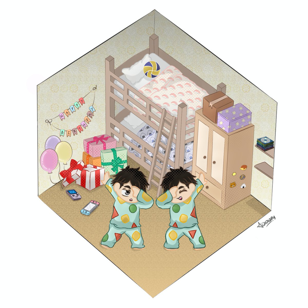 aqidiary's tweet photo. forever young.
happy birthday to my fav twins 🫶🏻

#宮兄弟誕生祭2026
#宮兄弟生誕祭2026 https://t.co/mKceoLaNgz