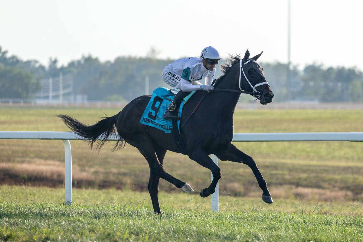 WinStarFarm's tweet photo. WinStar homebred, KENTUCKY BELLE, is going to get some well deserved rest back at WinStar Farm. 

We are looking forward to a big 2027 campaign! https://t.co/KxL2vYZS8c
