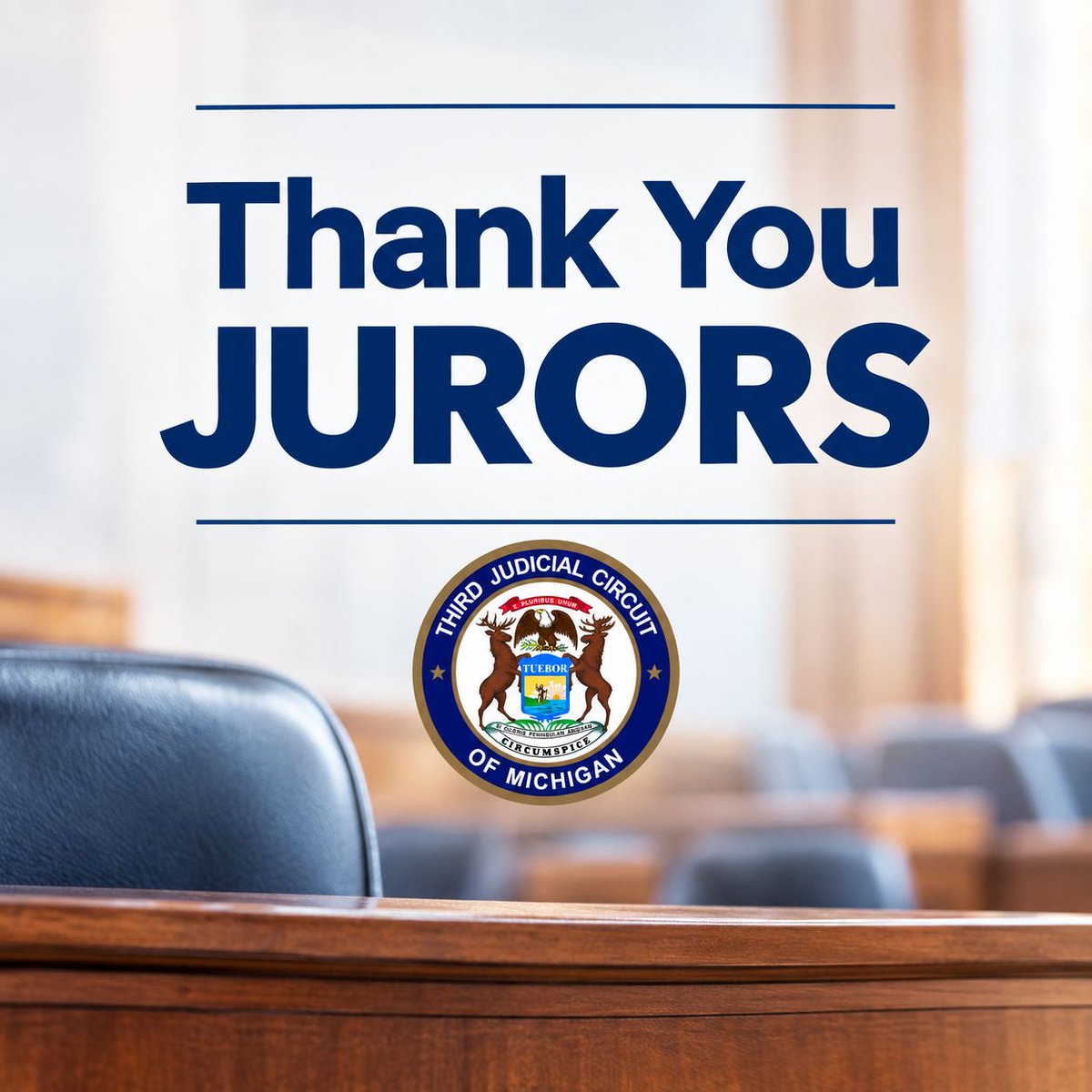 3rdccorg's tweet photo. Jury service is an important part of our justice system — and knowing what to expect can make the process easier.

See our Jury Services webpage has information about your role as a juror summoned. - https://t.co/0ClZJFcmIa #JuryService https://t.co/cohxDkQhVS