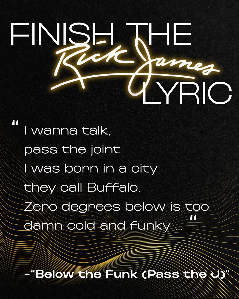 RickJames's tweet photo. Who knows what comes next? Reply below. https://t.co/ixhXyQYx6v