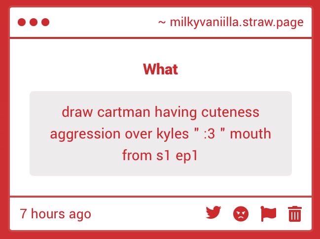 milkyvaniilla's tweet photo. Kyle’s :3 went missing after that #kyman https://t.co/WBvrEv5nxC