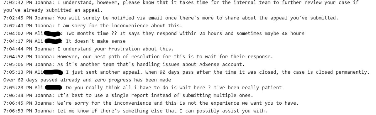 Dotai9EU's tweet photo. Youtube has screwed me over and I'm 99% sure its because I'm Palestinian.

Back in May, I got monetized on Youtube and a part of the verification process was to either submit a ID, Passport or a Bill, I used my Palestinian passport.

Not only did it get rejected, but shortly after I was banned on AdSense. No matter what I did, I could never find the exact reason I got banned. I looked online for anyone that had a similar ban to mine and quite literally NO ONE got banned the same way.

I spoke to them so many times trying to get the reason, trying to understand whats happening and they always say the same thing "Just wait" even though I have been waiting for FOUR MONTHS.

Every content creator knows that their future mostly lies within Youtube and for it to be basically stripped away really sucks and puts me in a horrible spot.

I genuinely don't know who to talk to or what to do to fix it so I've been left with literally only one last shitty option, Make a new Youtube account. 

It's gonna really suck building it from the ground up again but all I can ask for is any support that I can get would be much much appreciated as this is gonna be a very slow and annoying period of time.