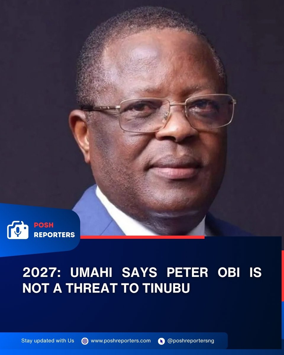 poshreportersng's tweet photo. 2027: Minister of Works Dave Umahi says Peter Obi is not a threat to President Bola Tinubu and the APC, while expressing confidence in the party’s prospects in the South-East.
Read: https://t.co/a321MGrozC
#PoshReporters #PeterObi #Tinubu https://t.co/iqg6L7IWkV