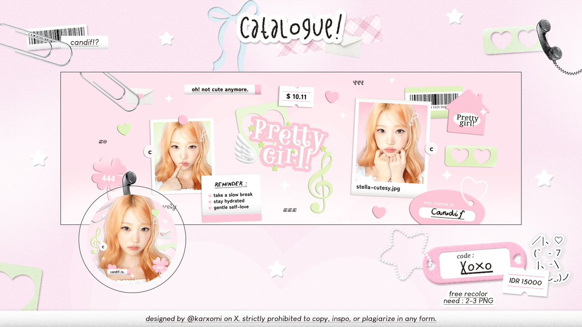 karxomi's tweet photo. help repost 🥹🐣

haiii! candif openk lagiiiie! layout qr wpp dan wabis juga yah! kalo kamu mau custom juga udah openk!!
bisa wasap buat fastresp dan katalog lengkapnya ada di tele 😗🫶 marie jajank

#zonauang https://t.co/KzbBgm4qIt