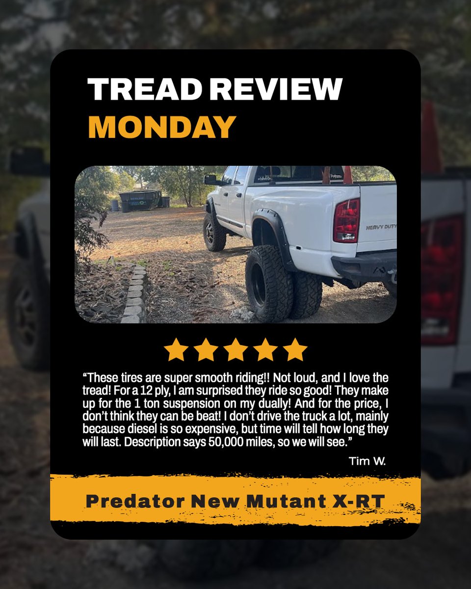 prioritytire's tweet photo. You know what connects all these tires?🤔

They were all 5 star rated and purchased from Priority Tire😁

Want to get yourself a 5 star tire?

Go straight to https://t.co/Tkby4UYWhi and find your perfect option

#TreadReviewMonday #TireReviews #MovingWithYou https://t.co/8JwdHBPEES