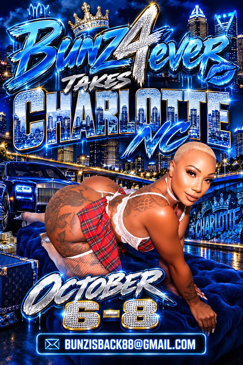 Bunz4ever_3x's tweet photo. See you tomorrow Charlotte 😎💰 https://t.co/93llrOH4en